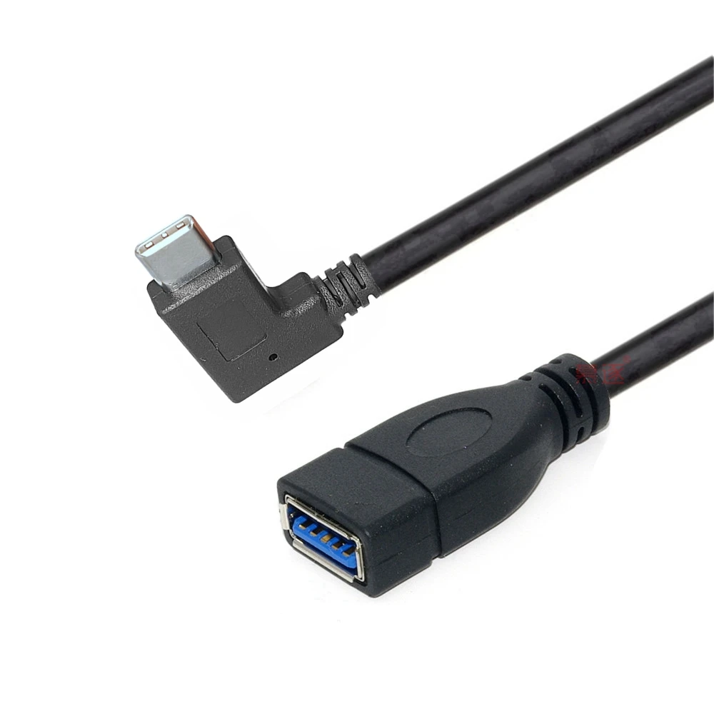 S066 tipo C a USB 3,0 OTG Cable U a USB3.0 convertidor hembra tipo C sincronización de datos OTG Cable adaptador para S10 S9 0,2 M