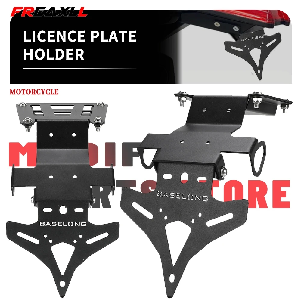

Motorcycle FOR YAMAHA YZFR3 YZF R3 R25 2014-2026 MT-03 MT-25 Tail Tidy Fender Eliminator Kit Rear License Plate Holder Bracket