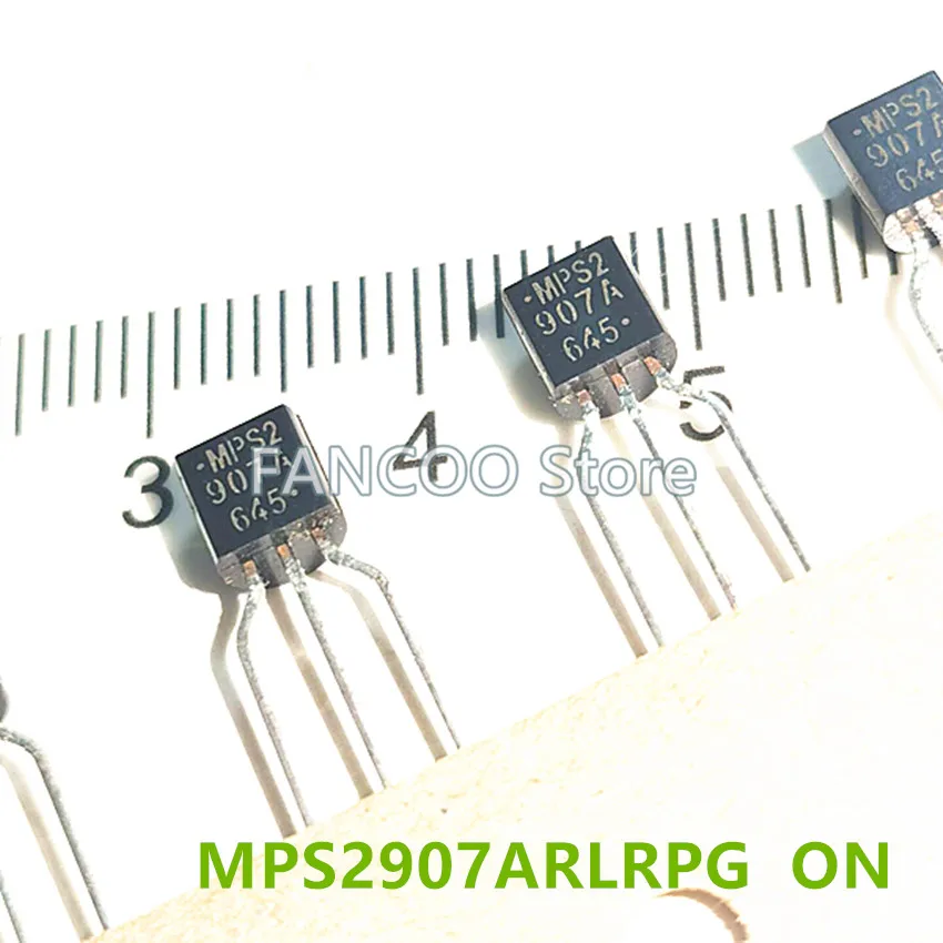 Transistor MPS2907, 10 piezas, MPS2907A TO-92, nuevo, Original, NPN, PNP, MPS2907ARLRPG, 2N2907A, pn29022a, PN2907, PN2222, 2N2222A