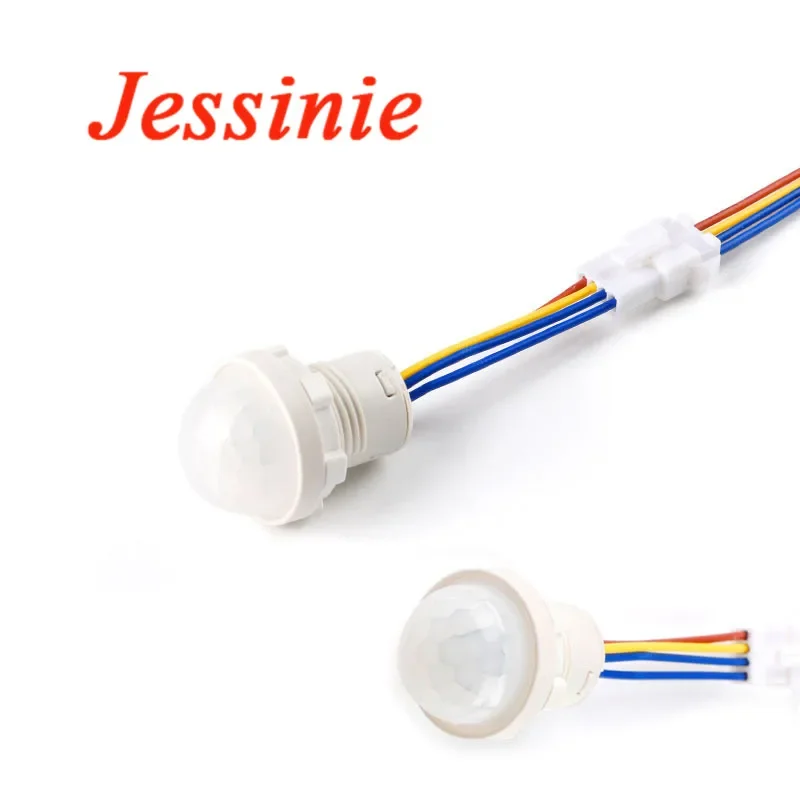 Détecteur de mouvement infrarouge PIR intelligent pour placard, 10 pièces/1 pièce, interrupteur automatique 110V 220V, détection de mouvement LED PIR, éclairage automatique