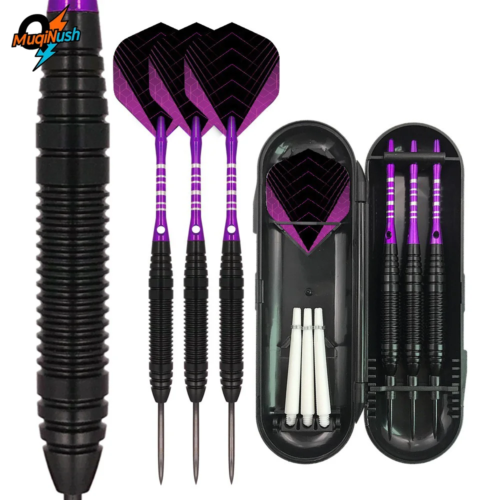 MuqiNush Professional 23g Steel Tip Darts for Adults Enhanced Grip,Precision Balanced Ideal for Competitive Play 4+ Age Group