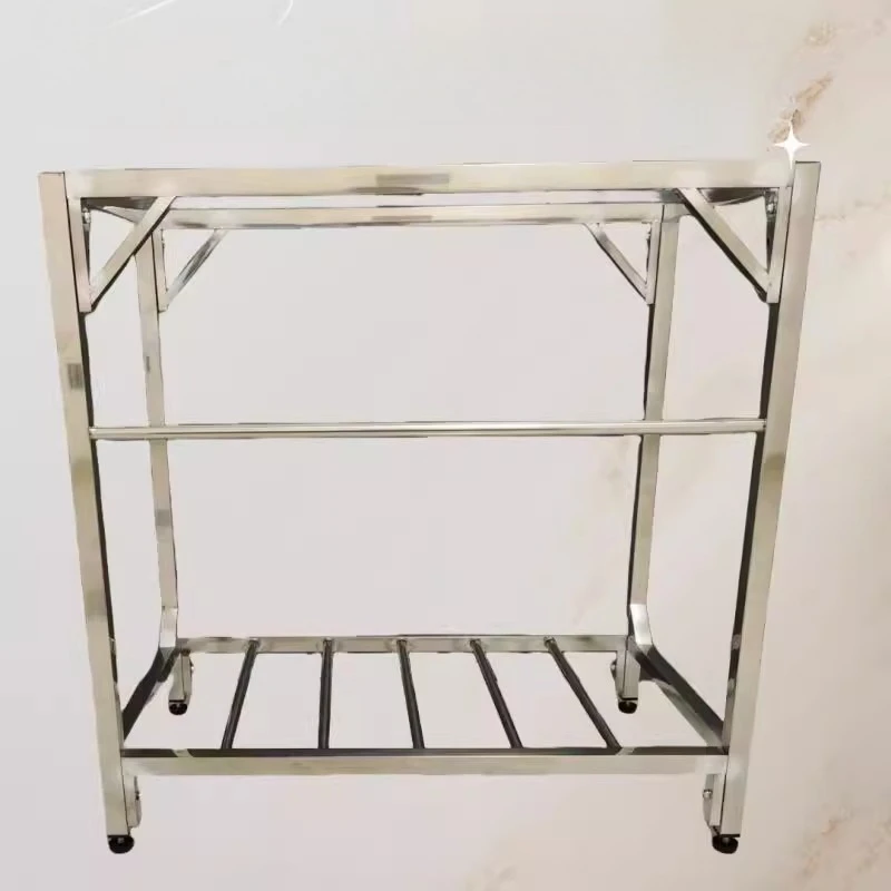 Stainless Steel Sink Support Bracket - Heavy Duty, Anti-Rust Floor Mount for Bathroom Basin, Extra Thick & Secure Installation