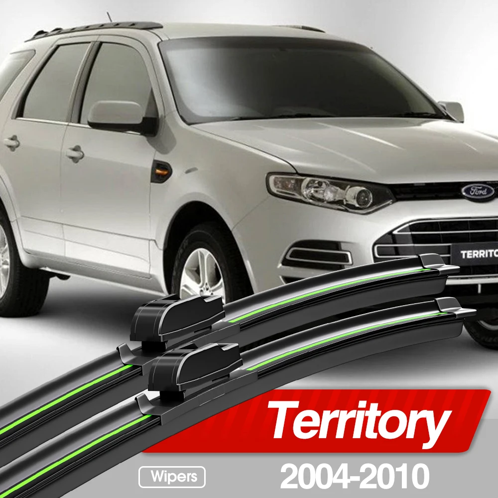 

For Ford Territory 2004-2010 Front Windshield Wiper Blades 2pcs Windscreen Window Accessories 2005 2006 2007 2008 2009