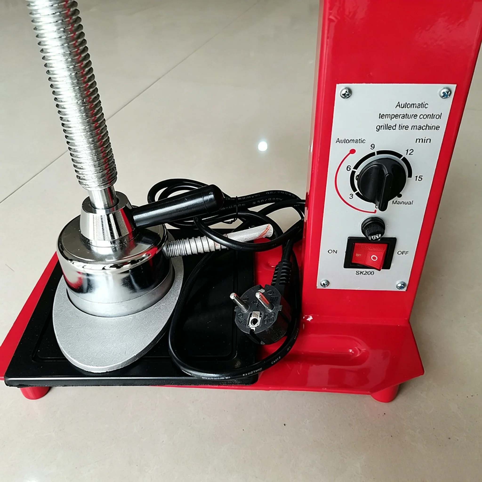 NF Automatic Constant Temperature Timing Tire Vulcanizer Car Tyre Hot Fire Patching Repair Machine