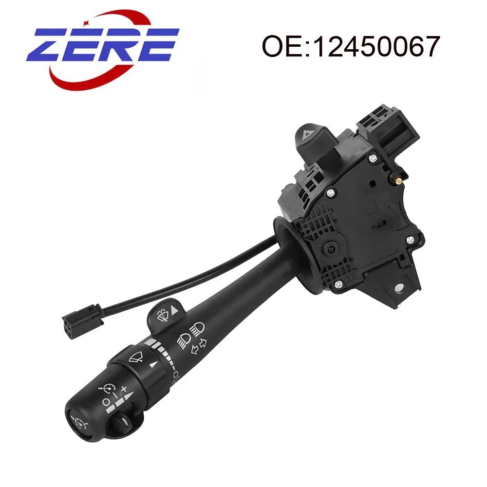 ZERE 12450067 Headlights Turn Signal Cruise Switch For Chevrolet Tahoe Suburban Avalanche Silverado GMC ENVOY