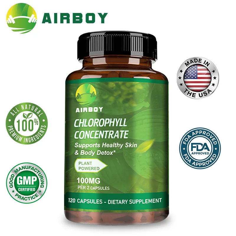 

Chlorophyll Concentrate - Supports Healthy Skin, Internal Deodorant, Detox