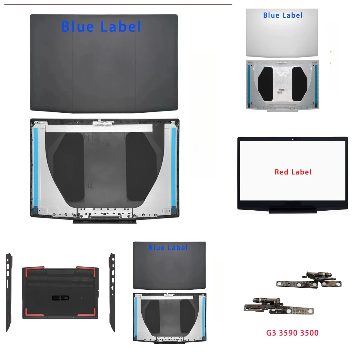 suitable for G3 3590 G3 3500 P89F series laptop LCD screen top cover front panel palm rest hinge bottom cover
