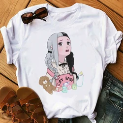 Melanie martinez Tshirt aesthetic cartoon cry baby t-shirts printed vintage casual y2k grunge top tees summer harajuku clothing