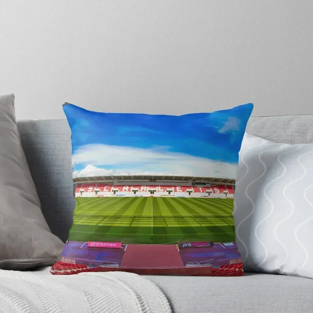 

Parc y scarlets, rugby, Llanelli Throw Pillow Pillow Cover Sofa Cover Decorative Pillow Covers For Sofa