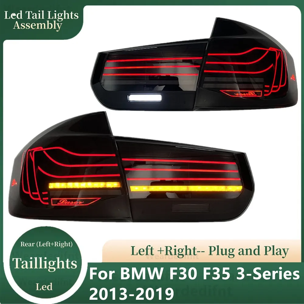 Автомобильные светодиодные задние фонари для BMW F30 F35 Задние фонари F80 M3 Модифицированные M4 CSL Стайлинг Светодиодные задние фонари в сборе Plug And Play