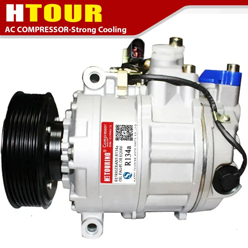 AC COMPRESSOR For Volkswagen Touareg 3.6L AUDI Q7 2005-2015 7P0 820 803 M 7P0820803M 7L6820803D 7L6820803G 7L6820803L 7L6820803P