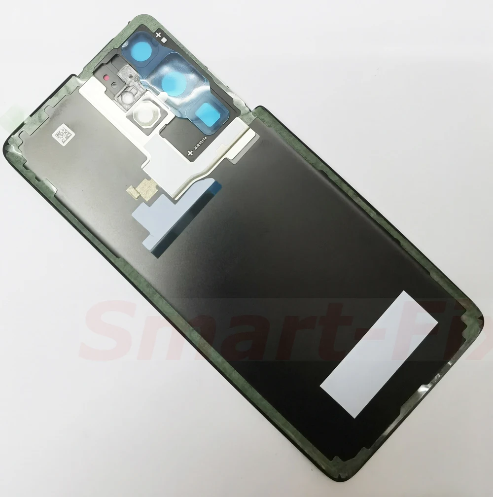 OEM Glass Parts Back Cover Case For SAM-S21 Ultra S21U S21ULTRA Back Glass Rear Cover Battery Door with Camera Glass&Adhesive