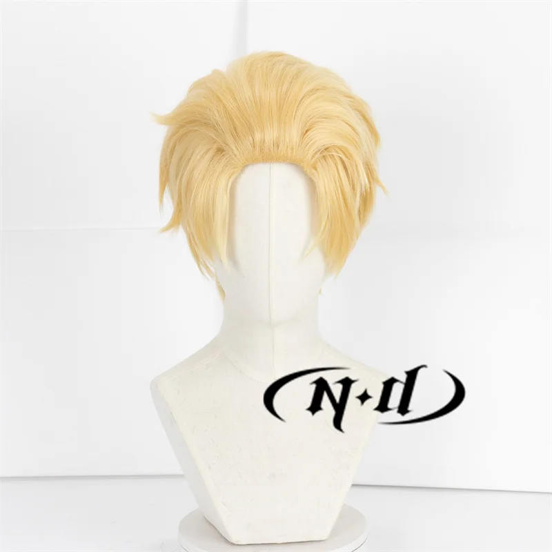 ND Manny's Bryan Cosplay Hair Wig for Comic Con Coser Costume Manny's Theme Party Halloween Heat Resistant Synthetic Kanekalon