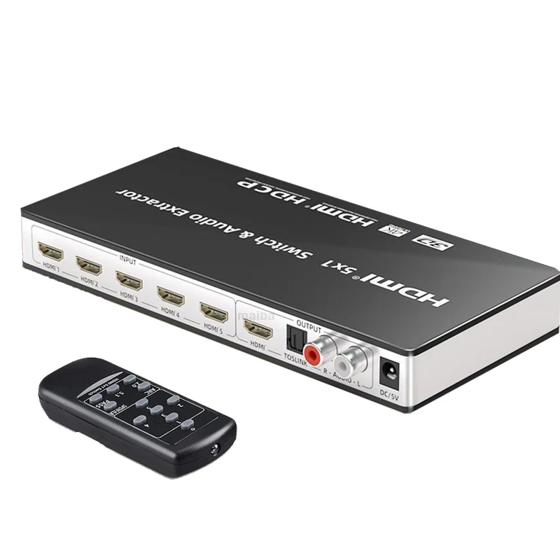 5 Ports Hdmi Switch… - image