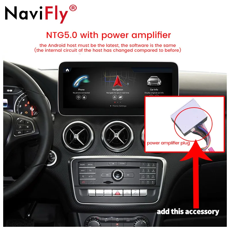 NaviFly For Mercedes-Benz special machine NTG 5.0 special sound