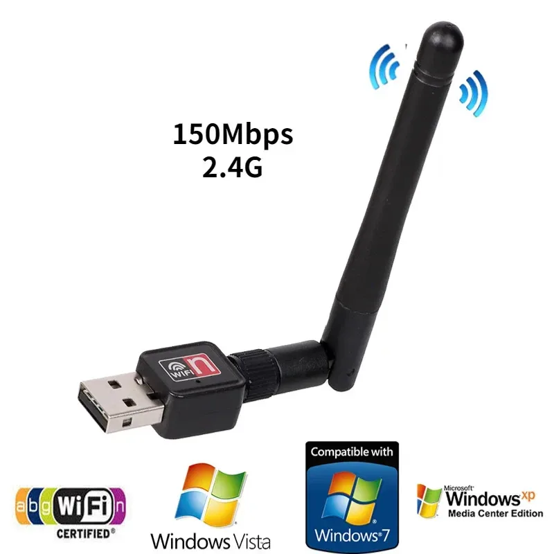 جديد عالي السرعة USB واي فاي دونغل واي فاي محول لاسلكي واي فاي دونغل بطاقة الشبكة 802.11 n/g/b واي فاي LAN محول RTL8192 رقاقة للكمبيوتر #4