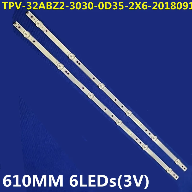 

Светодиодная лента, 20 шт., для TPV-32ABZ2-3030-0D35-2X6-20180911-C 32pfg5813 32s5195 32s5295/78 32PHF5280/T3 32PHF5212/T3 32PHF3282/T3