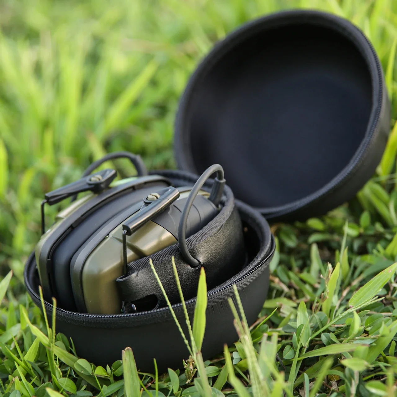 Hot!Earmuffs Active Headphones with Case for Shooting Electronic Hearing protection Headset Noise Reduction hunting headphone image 6