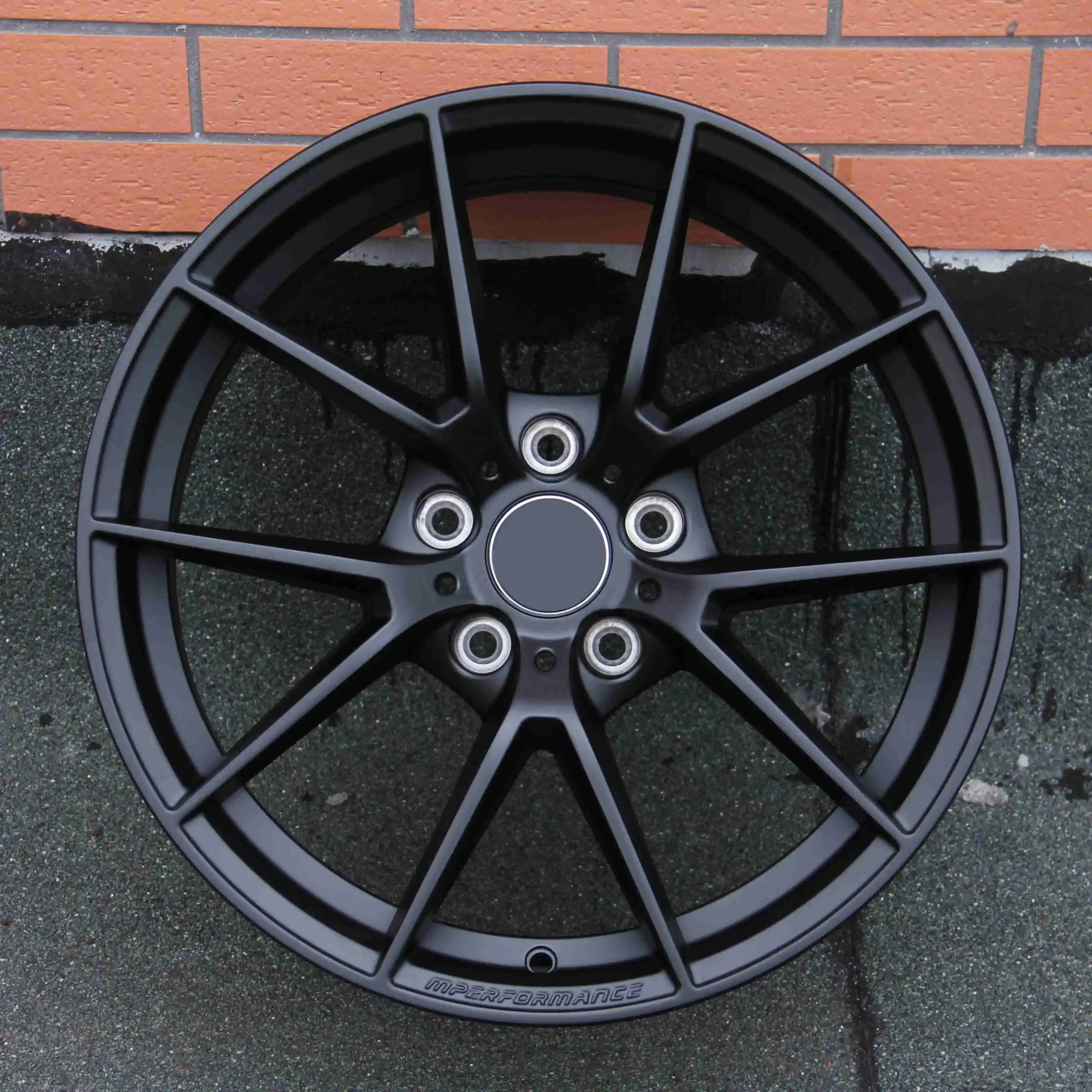 RC Casting wheels 5x112 5X120 wholesale customize 19 inch 8.5J 9.5J Glossy Black alloy rims for BMW M4 X3 X5 F25 E53 E83 E90 E92