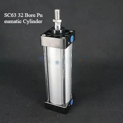 

SC63 32-диапазонный пневматический цилиндр 40 Компактный воздушный цилиндр высокой тяги SC50-500 для оборудования промышленной автоматизации