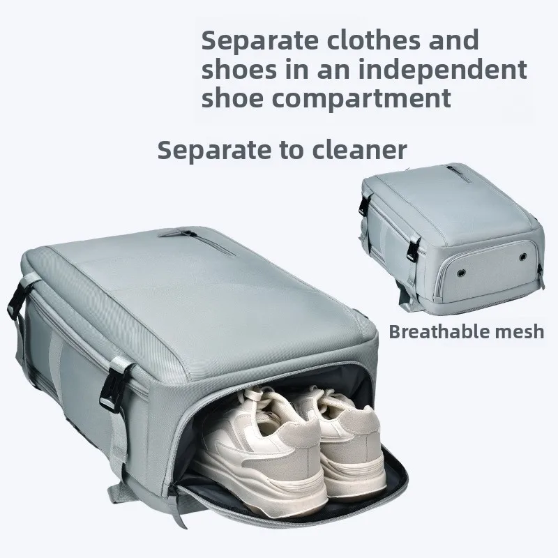 New Men's and Women's Backpacks with Minimalist Style, Large Capacity Travel Backpack, High-end Feel, Student Backpack