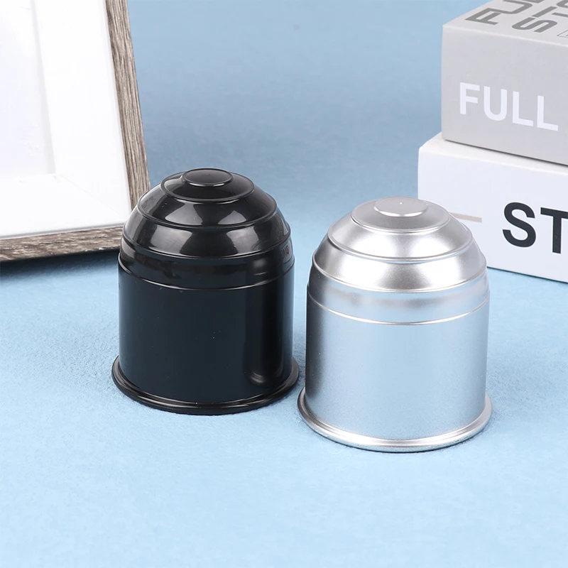 1PCS Car Vehicle Auto Tow Bar Ball Cover 50mm Simplicity Plastic Prevent Grease and Dirt Cap Hitch Caravan Protection Universal view 4