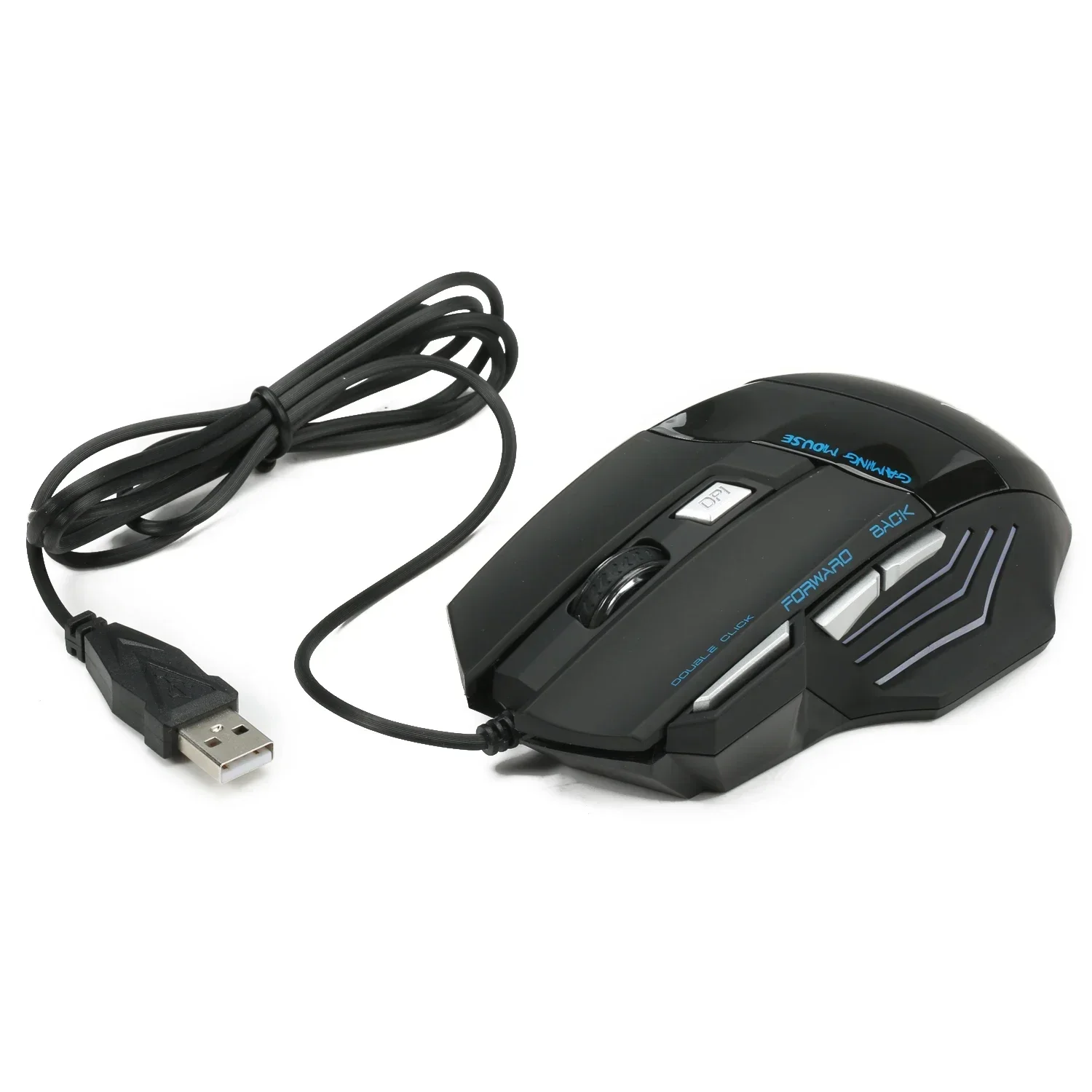 Voor rechtshandige laptopgebruikers Stijl met achtergrondverlichting Hot Sale A868 125 Hz 7-toetsen Professionele ergonomische USB bedrade optische gamingmuis