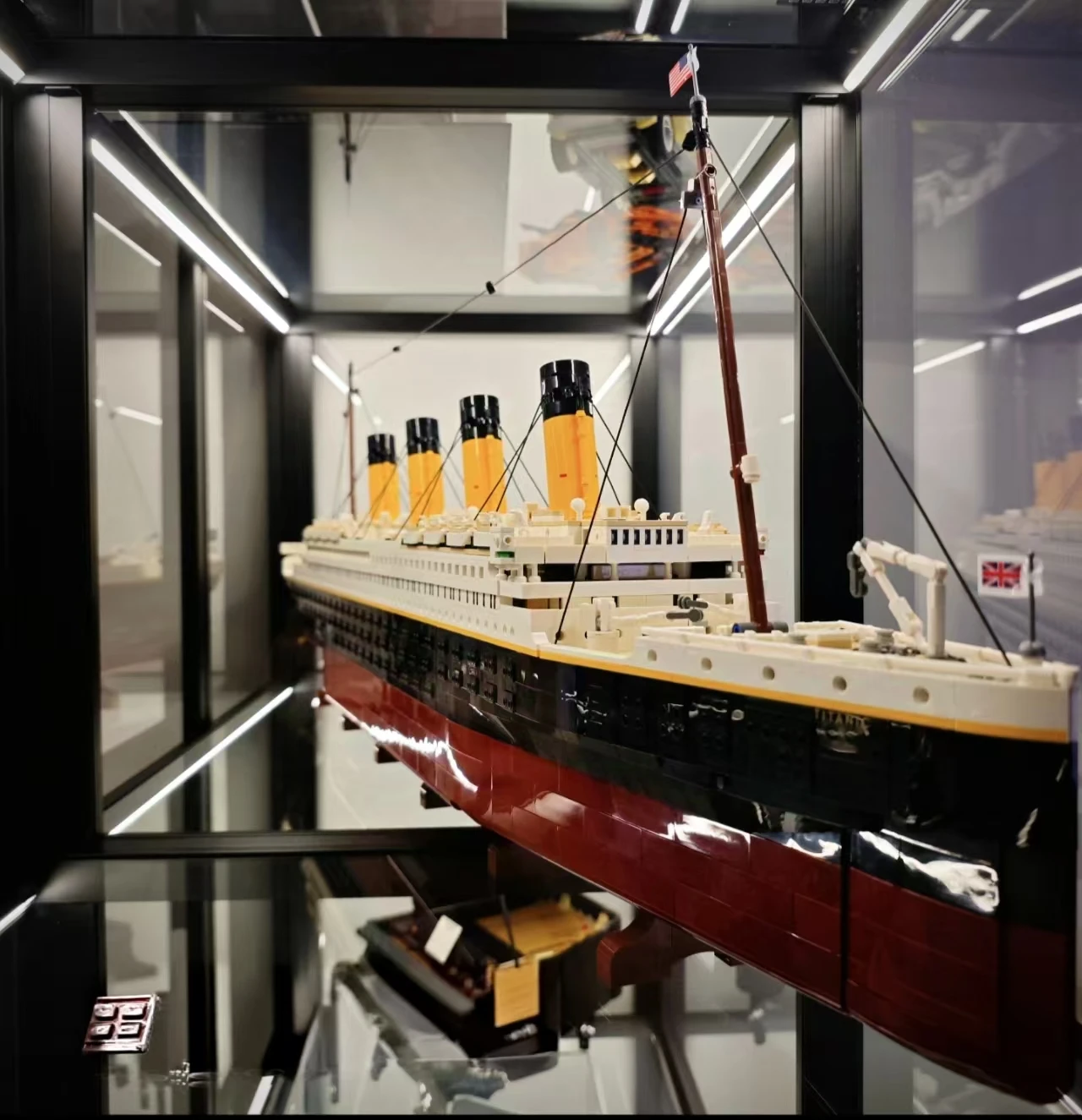 10294 acessórios para casa 99023 peças, acessórios grandes para navio de cruzeiro, aniversário infantil, presentes de natal, ornamento de mesa