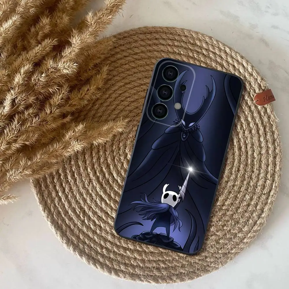 H-Hollow K-Knight Silksong Phone Case For Samsung S25,S24,S21,S22,S23,S30,Ultra,S20,Plus,Fe,Lite,Note,10,9,5G Black Cover