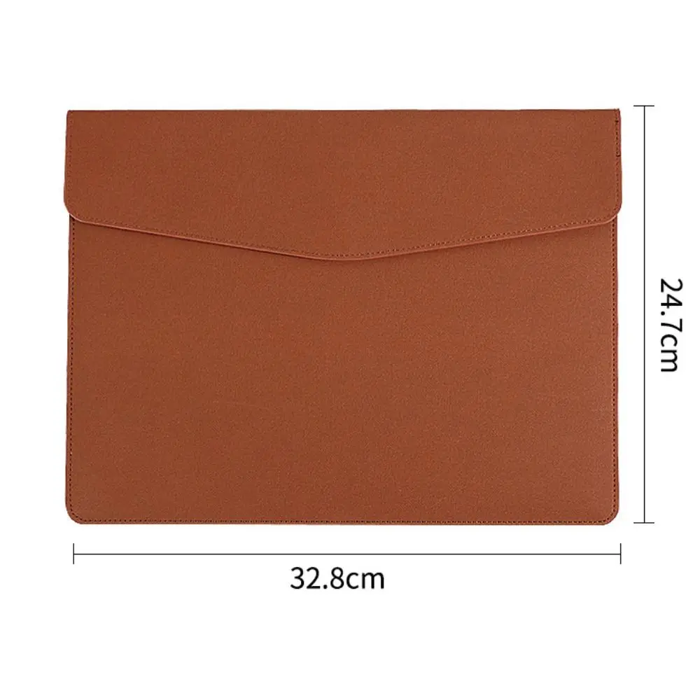 Business Magnetic Snap File Bag Shockproof Waterproof Laptop Bag Oxford Cloth Anti Scratch A4 Folder Package Universal