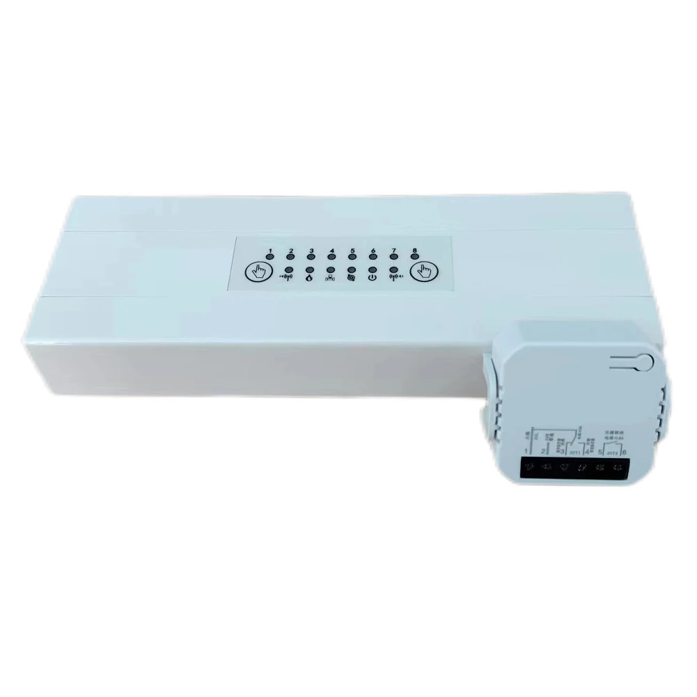 8 Zone Central Heating Controller Floor Hot Water System Pump Valve Actuator  For Test Measurement Tool Accessory