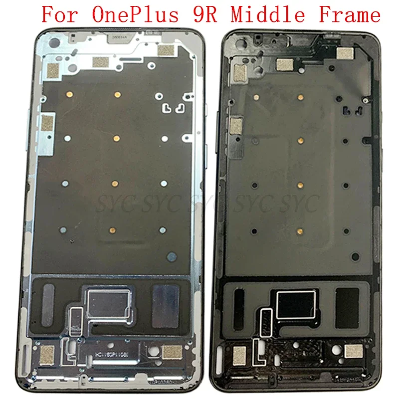 

Middle Frame Housing LCD Bezel For OnePlus 9R Phone Metal Plate Panel LCD Frame Repair Parts