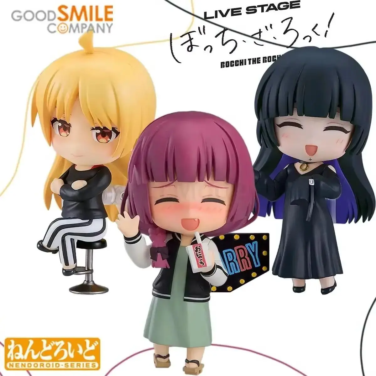 

Оригинальные экшн/куклы GOOD SMILE COMPANY Nendoroid Bocchi The Rock! Hiroi Kikuri Ijichi Seika PA-san Аниме Фигурка