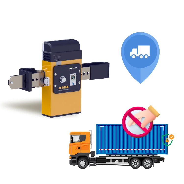 2026 Jointech JT705A Heavy Metal GPS Lock Tracker Waterproof GSM/GPRS/LBS Android App Container Cargo Security