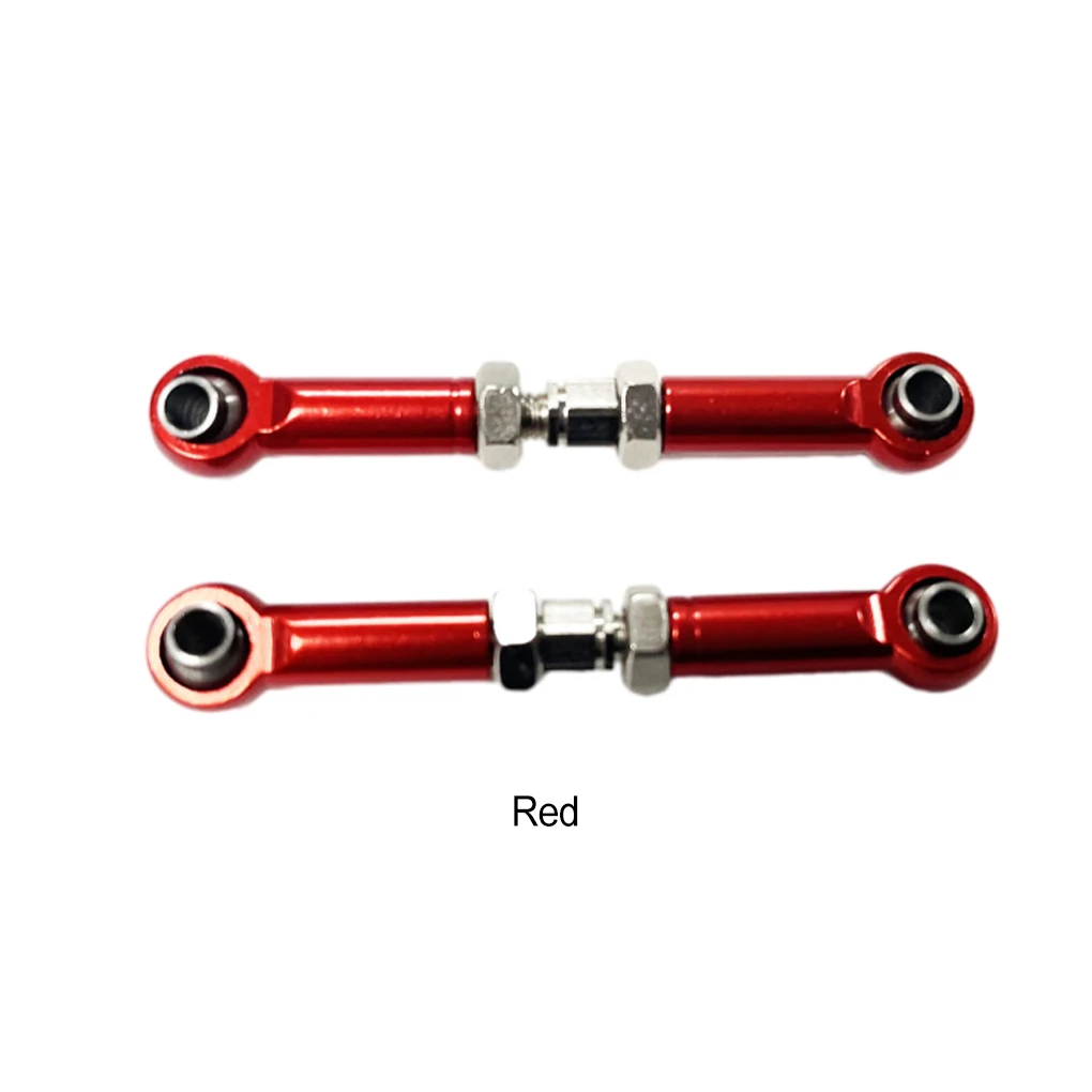 Aluminum Alloy Steering Link Rod Linkage For 1/14 MJX 14209 14210 Compatible With Hyper Go 14210 Yellow