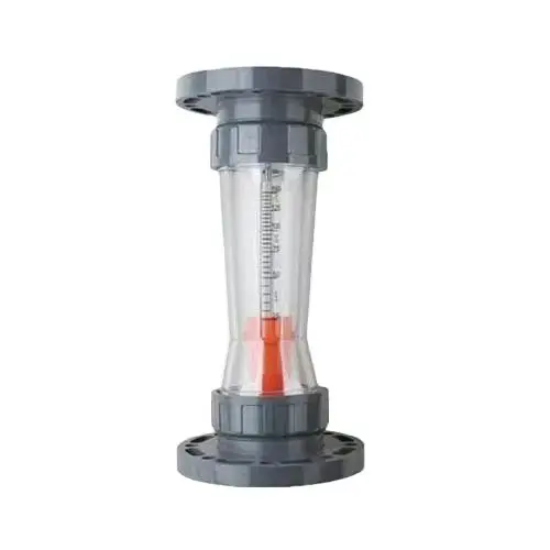 Plastic Tubular Rotor LZS-50 Float Liquid Water Flowmeter Tube Type