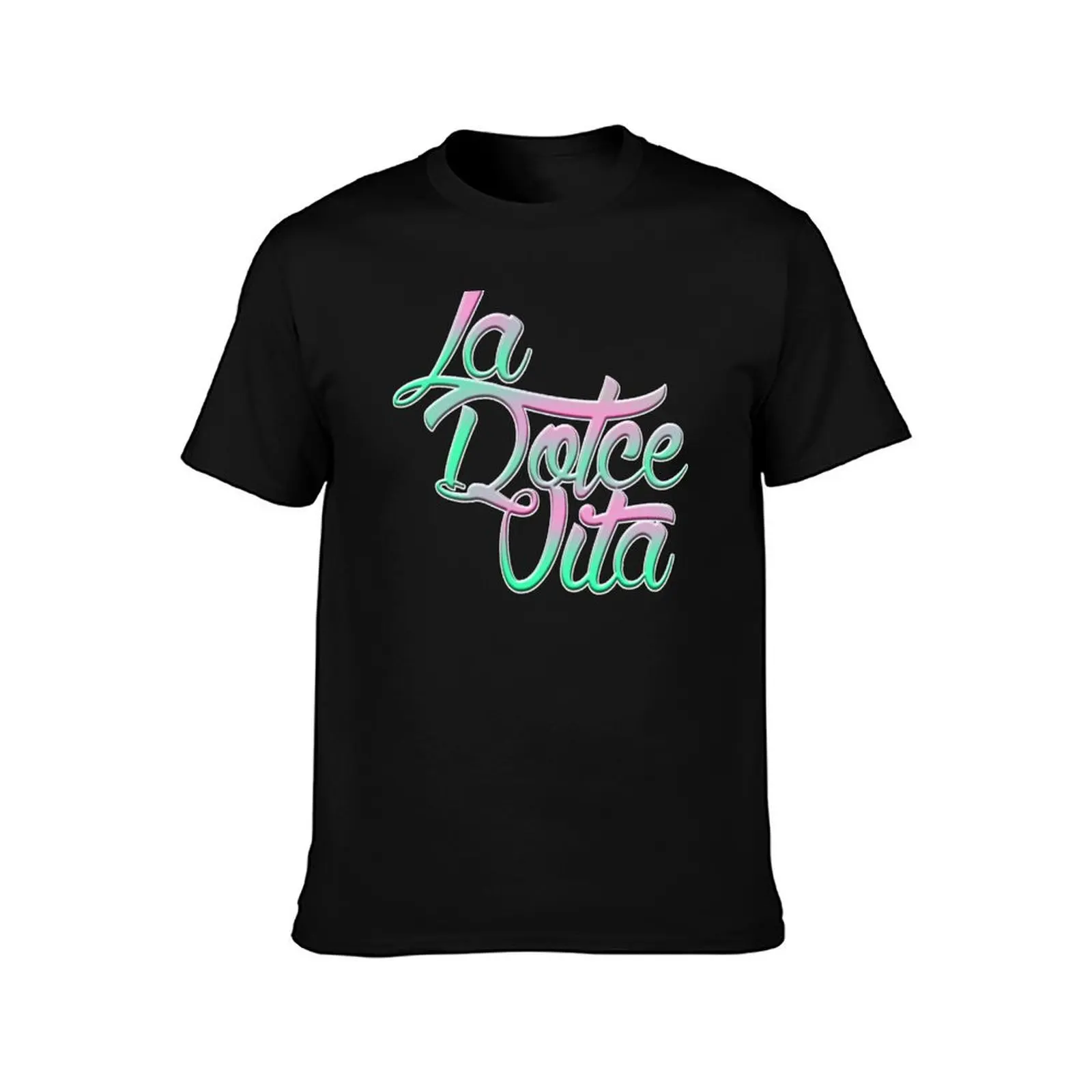 La Dolce Vita T-Shirt Aesthetic clothing anime figures t shirts men