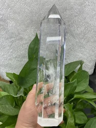 Big size Clear Melting Stone Quartz Obelisk Crystal Wand Point Healing Fengshui for home decoration quartz point healing crystal
