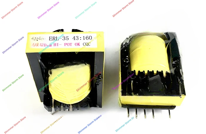 2 Pcs Inverter Welder Plasma High Frequency Arc Starter Transformer ERL-35 43:160 Plasma Step-up Transformer