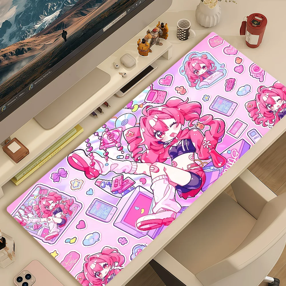 Mouse Pad MousePad Non-slip Lockedge Office Singer Student Gaming Thickened Large K-Kasane Teto Writing Pad Virtual Cushion
