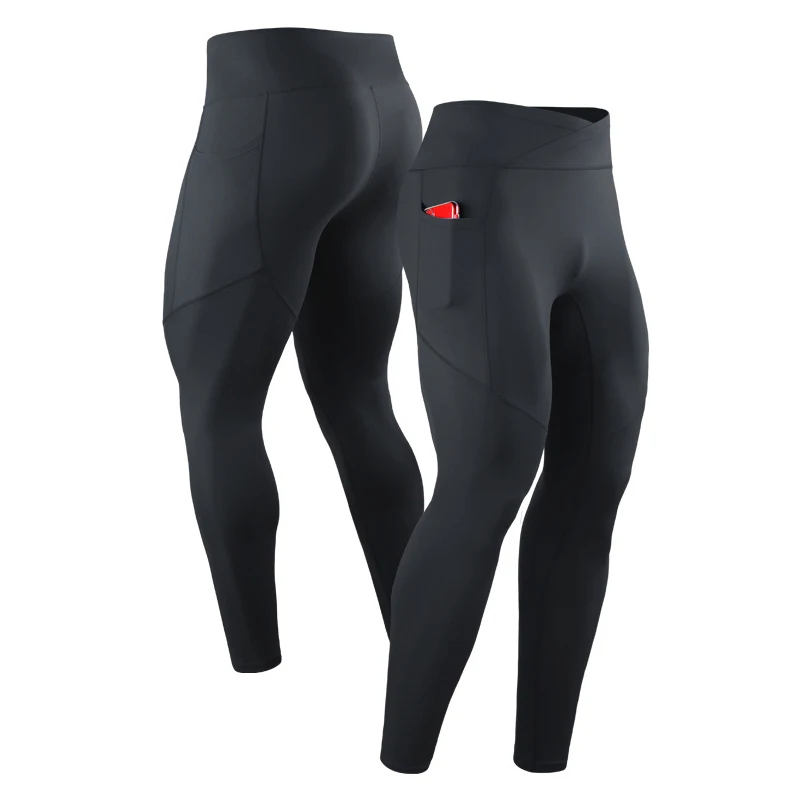 

Gym Tights Sweat Absorption Pants Male Riding Sweatpants Compression Training Trousers Running Trackpants Men Hiking Leggings