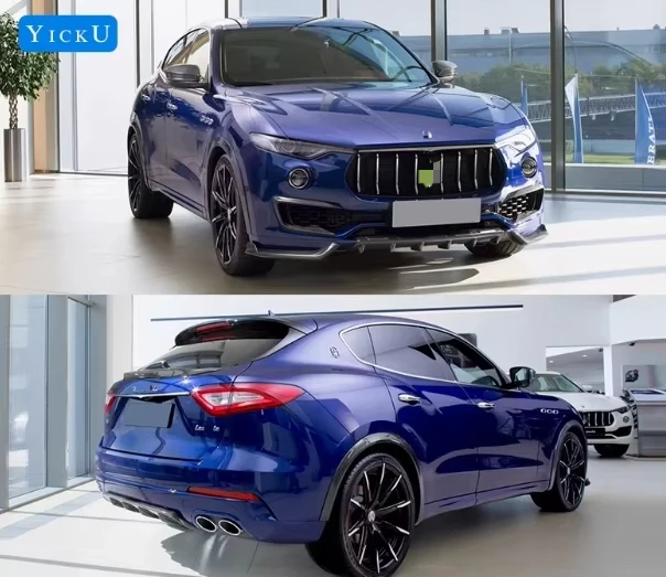 High Quality MSY Style 100% Carbon Fiber Body Kit forMaserati Levante - Front Lip, Rear Diffuser & Wing Spoiler Upgrade Parts