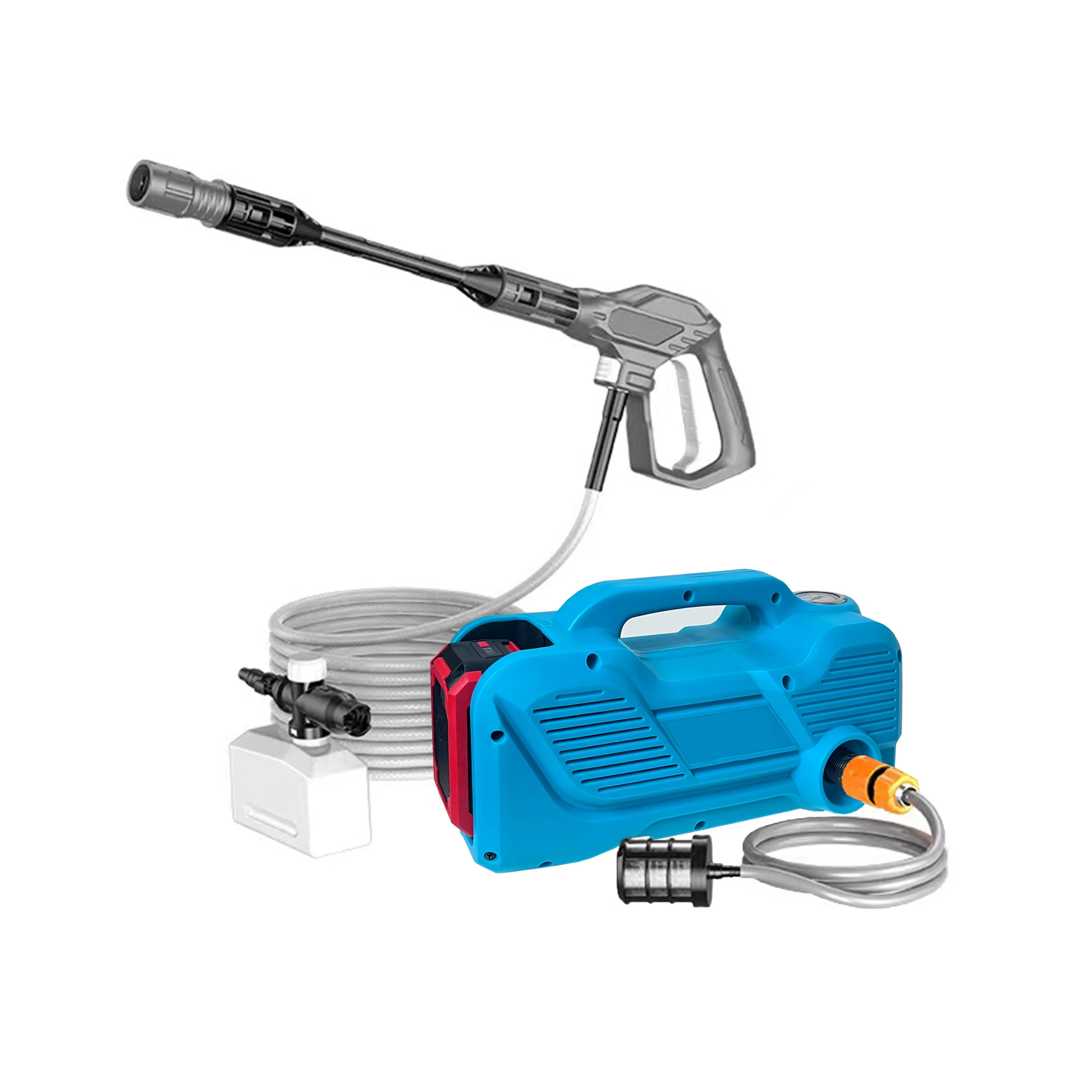 

20V High Pressure Cleaner Washer Spray Water Gun Car Cleaning Tool