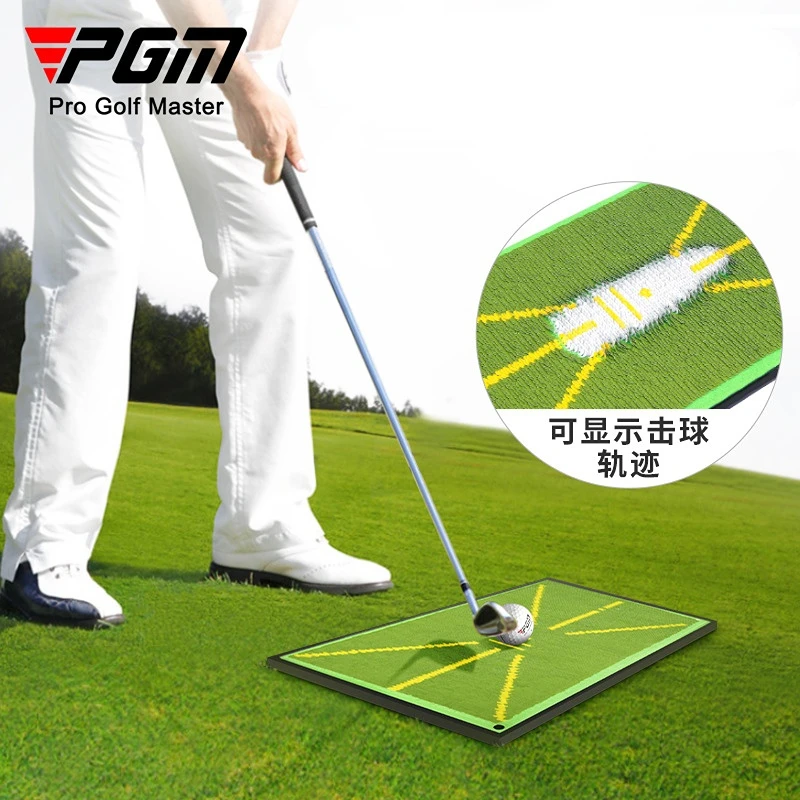 PGM Golf Strike Mat Bead Display Track principiante Training Trace Detection Pad Swing Exerciser DJD038