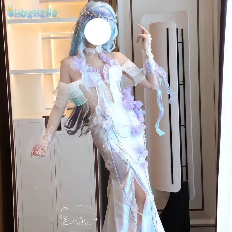 

Game Path to Nowhere Hamel BR-001 Cosplay Costume Halloween sexy dress long skirt wig props accessories women's uniform set