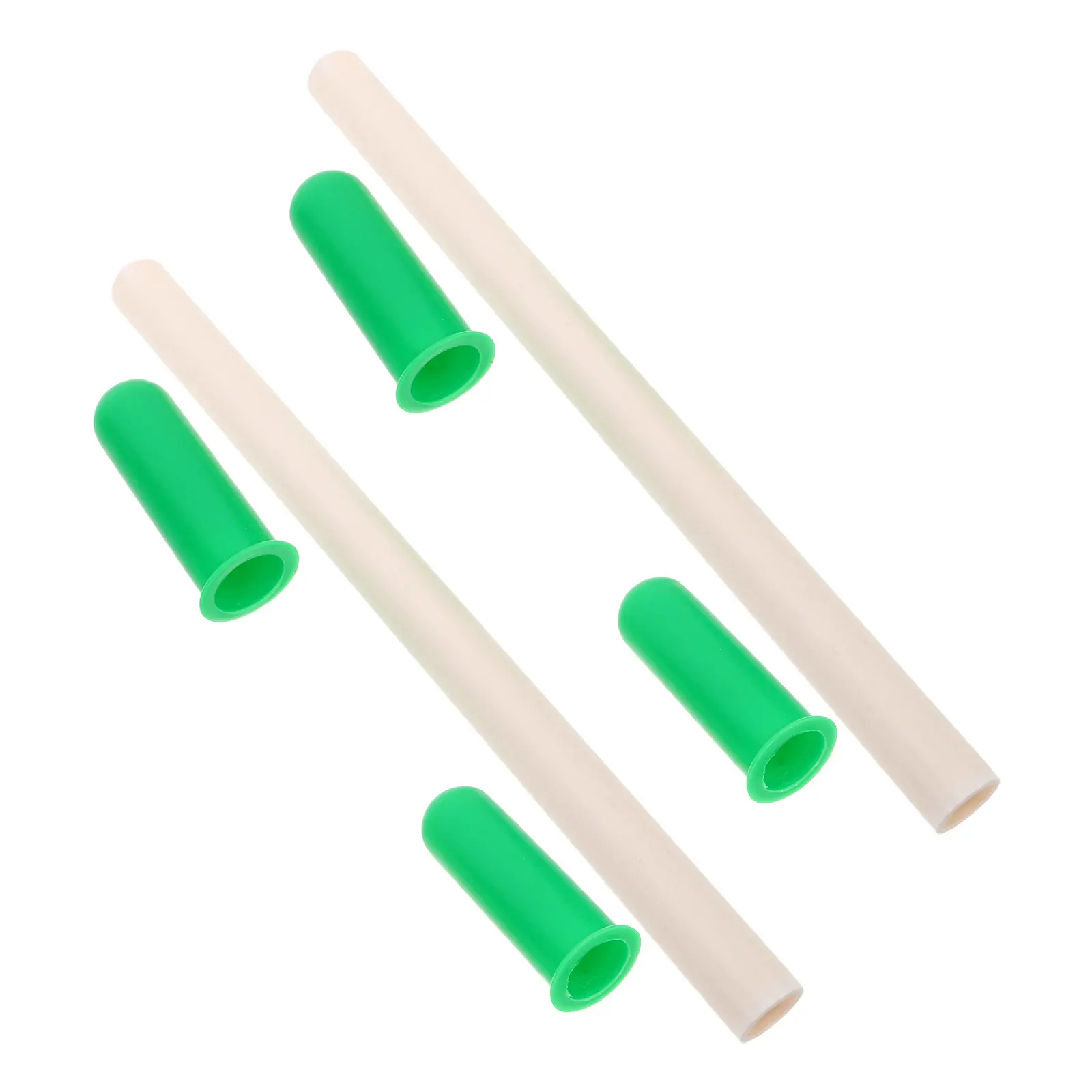 2Pcs Smooth Plastic Replacement Handlebars Children's Rocking Horse Handles Universal Grip for Rocker Ride-on Chair Accessories
