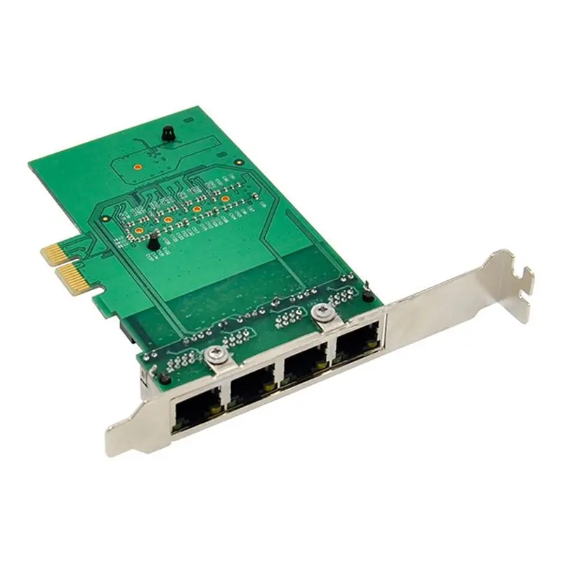 M51K-2X Pci-E X1 Gigabit Network Card Pci-Express 4 Port Ethernet Network Card Rtl8111f Ethernet Lan Card