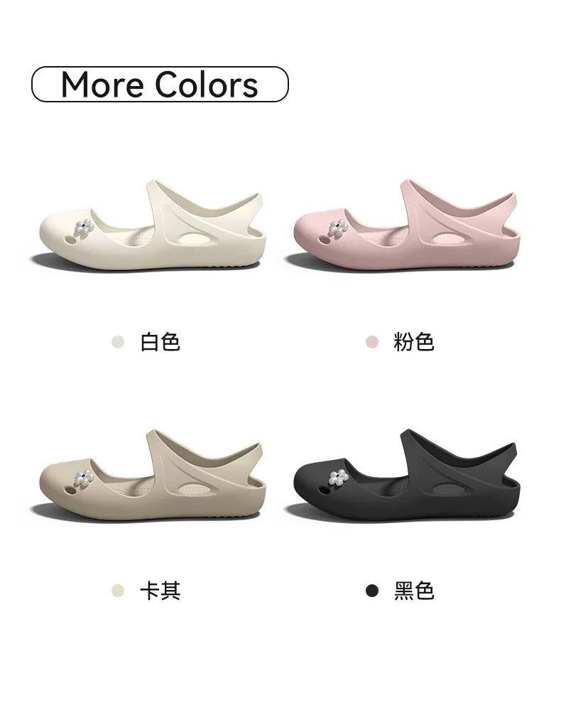 Arch supported yoga sandals for women's summer new sports training non slip, breathable silent lightweight soft perforated shoes