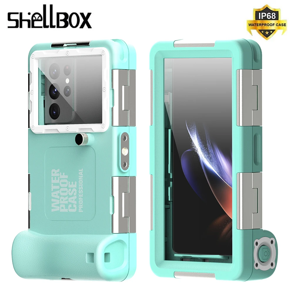 IP68 Waterproof Case For iphone 15 Pro Max Samsung Galaxy S24 Ultra S23 S22 S21 FE  A55 A35 14 13 12 Professional Diving Cover