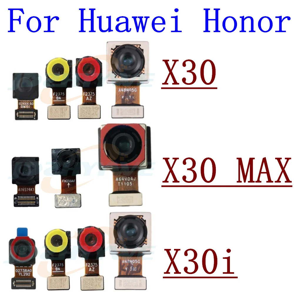 

Original Rear Camera For Huawei Honor X30 MAX X30i Back Main Depth Macro Front Facing Camera Module Flex Cable Spare Parts